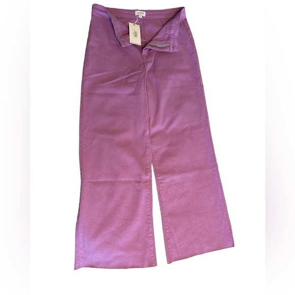 NWT Anniewear Lavender Perfect high waist wide leg Jean - Picture 2 of 7